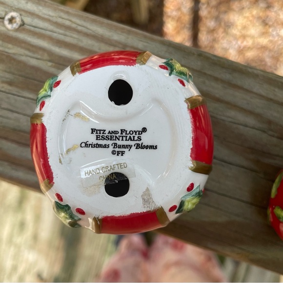 Bunnies Blooms Fritz and Floyd tapered candle holder. With box. - Picture 5 of 5